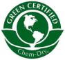 green certified clean dry logo