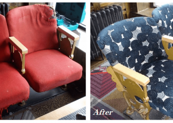 before and after chair restoration