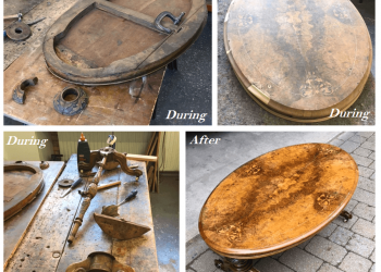 restoration of table before and after