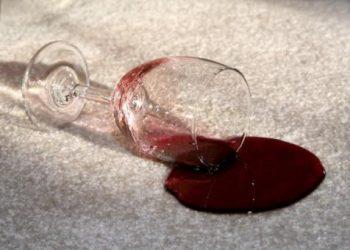Wine stain